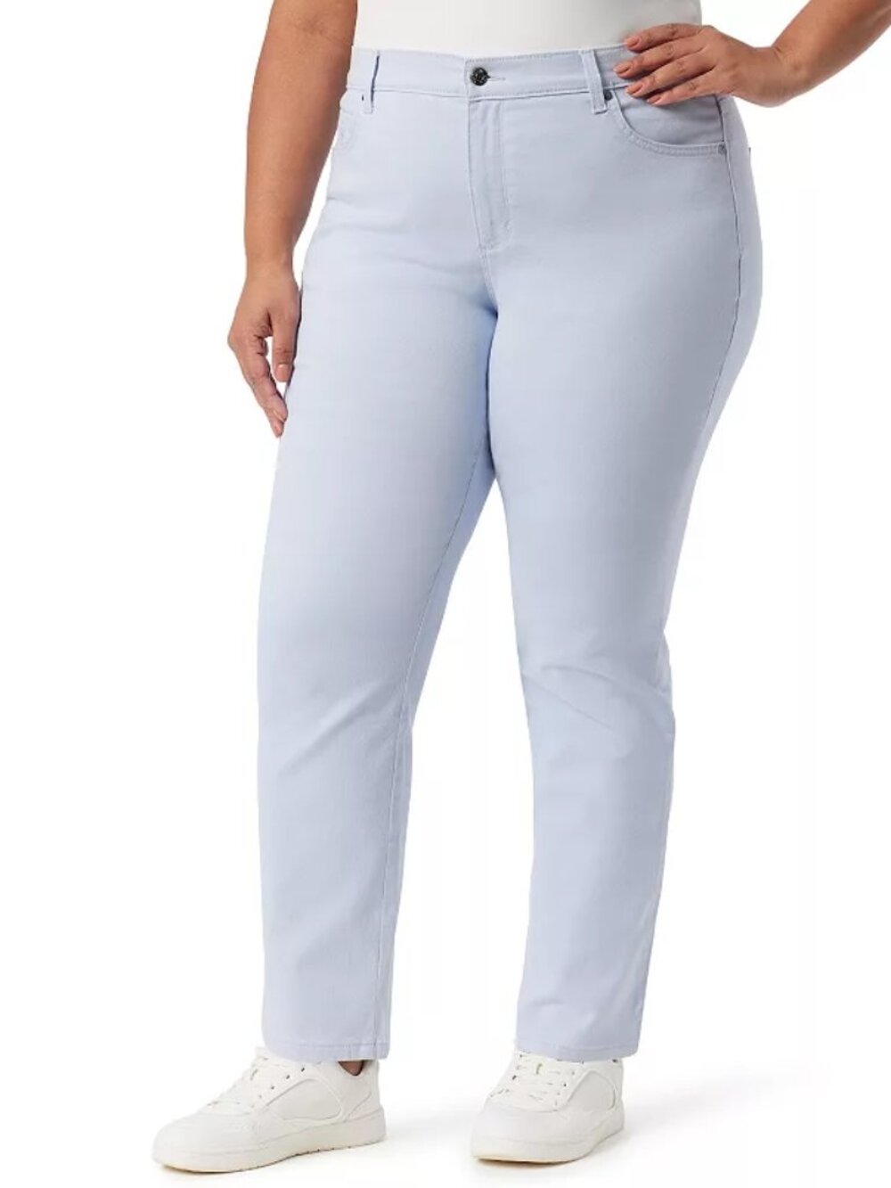 Plus Size Gloria Vanderbilt Amanda Classic Jeans, Women's, Size: 18W Dreamy Blue